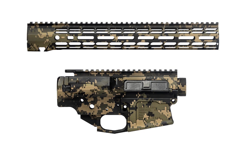 Magpul MOE Grip + MOE Rifle Stock - Woodland DGI | Aero