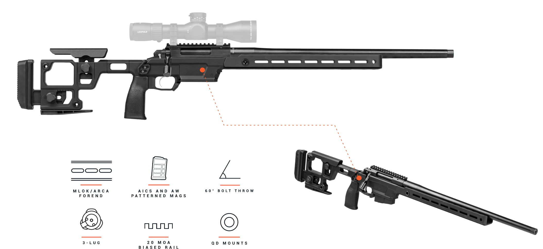 Competition Rifle Features